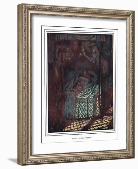 Christiana's Dream-John Byam Liston Shaw-Framed Giclee Print