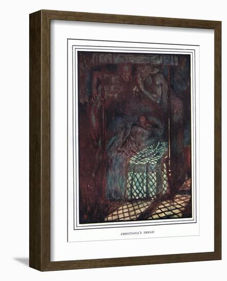 Christiana's Dream-John Byam Liston Shaw-Framed Giclee Print