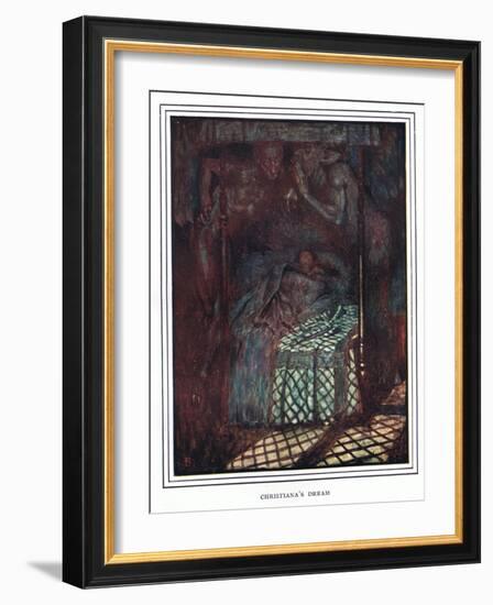 Christiana's Dream-John Byam Liston Shaw-Framed Giclee Print