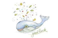 Walfisch Good Luck-Christiane Montag-Framed Giclee Print