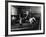 Christiani Family Practicing Their Bareback Riding Act-Gjon Mili-Framed Premium Photographic Print