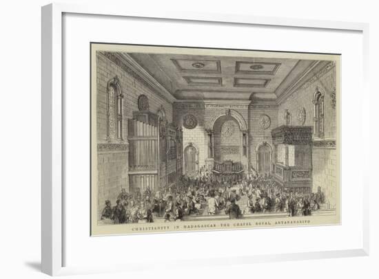 Christianity in Madagascar, the Chapel Royal, Antananarivo-null-Framed Giclee Print