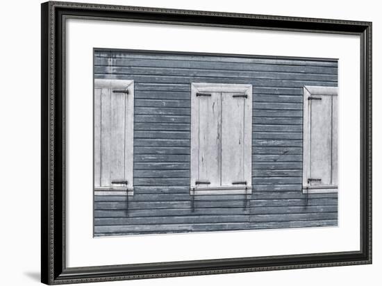 Christiansted, Saint Croix, Us Virgin Islands. Window Shutters-Janet Muir-Framed Photographic Print