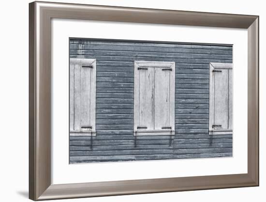 Christiansted, Saint Croix, Us Virgin Islands. Window Shutters-Janet Muir-Framed Photographic Print