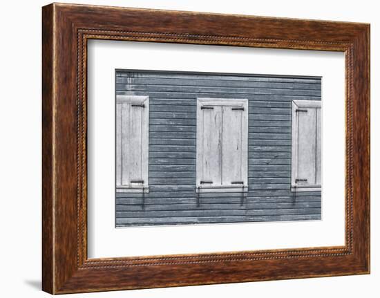 Christiansted, Saint Croix, Us Virgin Islands. Window Shutters-Janet Muir-Framed Photographic Print