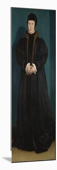 Christina of Denmark, Duchess of Milan, 1538-Hans Holbein the Younger-Mounted Giclee Print