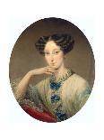 Portrait of Empress Alexandra Fyodorovna (Charlotte of Prussi), Emperor's Nicholas I Wife-Christina Robertson-Giclee Print
