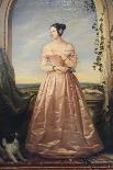 Portrait of Empress Alexandra Fyodorovna (Charlotte of Prussi), Emperor's Nicholas I Wife-Christina Robertson-Mounted Giclee Print