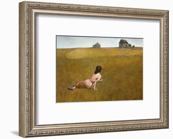 Christina's World, 1948-Andrew Wyeth-Framed Art Print