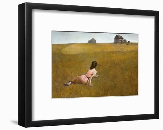 Christina's World, 1948-Andrew Wyeth-Framed Art Print