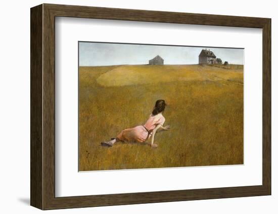 Christina's World, 1948-Andrew Wyeth-Framed Art Print