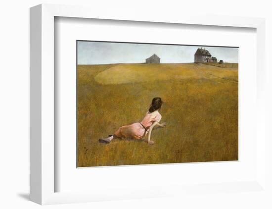 Christina's World, 1948-Andrew Wyeth-Framed Art Print