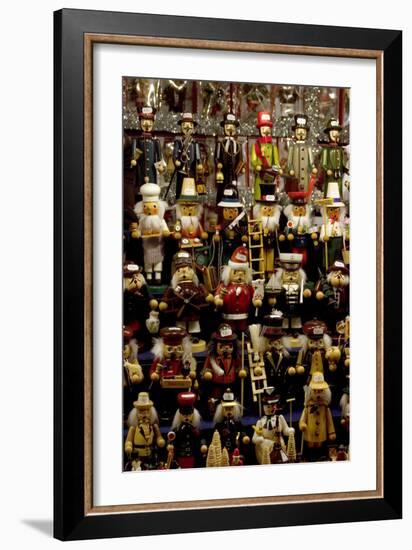 Christkindelsmarkt (Christ Child's Market, Christmas Market), Nuremberg, Germany-Natalie Tepper-Framed Photo