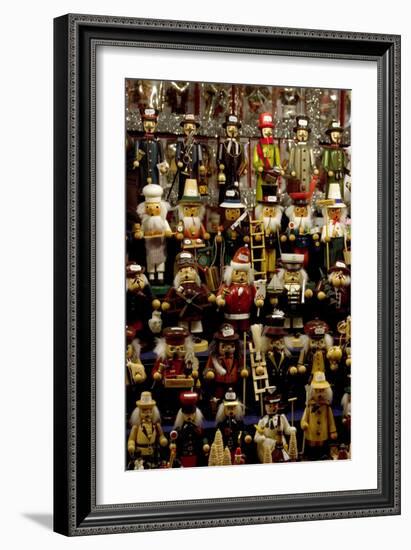 Christkindelsmarkt (Christ Child's Market, Christmas Market), Nuremberg, Germany-Natalie Tepper-Framed Photo