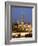 Christkindlmarkt and Rathaus at Rathausplatz at Twilight-Richard Nebesky-Framed Photographic Print