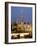 Christkindlmarkt and Rathaus at Rathausplatz at Twilight-Richard Nebesky-Framed Photographic Print