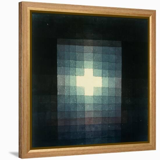 Christliches grabmahl-kreuzbild-Paul Klee-Framed Premier Image Canvas