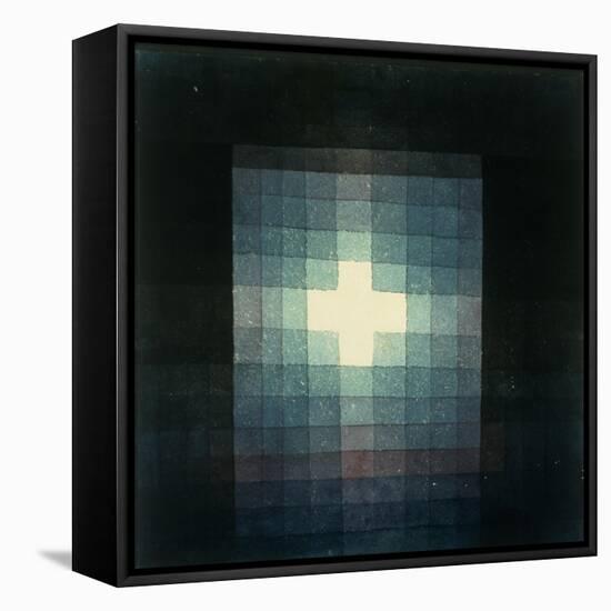 Christliches grabmahl-kreuzbild-Paul Klee-Framed Premier Image Canvas