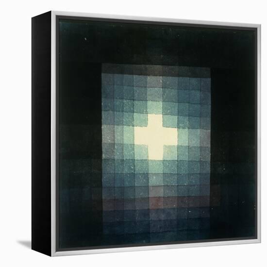 Christliches grabmahl-kreuzbild-Paul Klee-Framed Premier Image Canvas