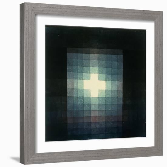 Christliches grabmahl-kreuzbild-Paul Klee-Framed Giclee Print