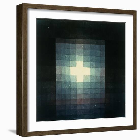 Christliches grabmahl-kreuzbild-Paul Klee-Framed Giclee Print