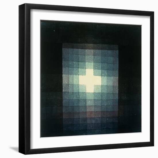 Christliches grabmahl-kreuzbild-Paul Klee-Framed Giclee Print