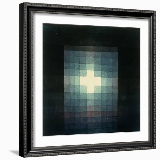 Christliches grabmahl-kreuzbild-Paul Klee-Framed Giclee Print