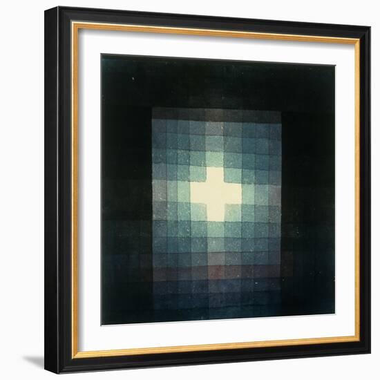 Christliches grabmahl-kreuzbild-Paul Klee-Framed Giclee Print