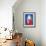 Christmas 02 Santa Claus-Veruschka Guerra-Framed Giclee Print displayed on a wall