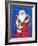 Christmas 02 Santa Claus-Veruschka Guerra-Framed Giclee Print