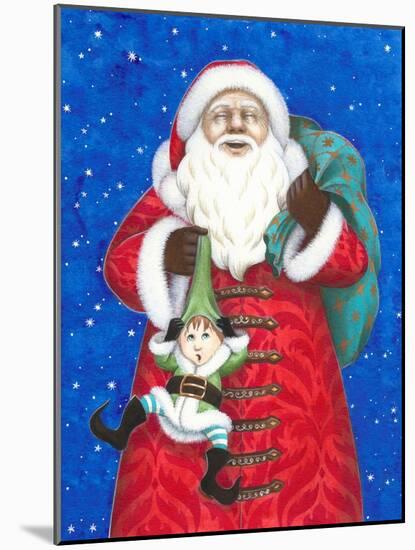 Christmas 02 Santa Claus-Veruschka Guerra-Mounted Giclee Print
