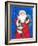 Christmas 02 Santa Claus-Veruschka Guerra-Framed Giclee Print