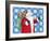 Christmas 07 Santa Claus-Veruschka Guerra-Framed Giclee Print