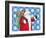 Christmas 07 Santa Claus-Veruschka Guerra-Framed Giclee Print