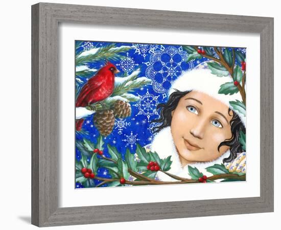 Christmas 12 Children-Veruschka Guerra-Framed Giclee Print