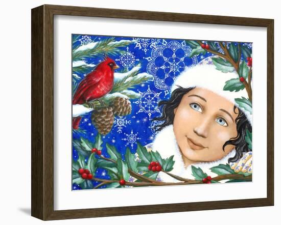 Christmas 12 Children-Veruschka Guerra-Framed Giclee Print