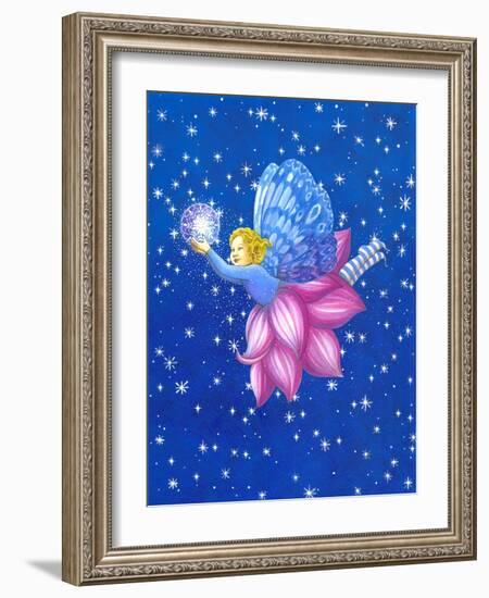 Christmas 14 Snowflake Magic-Veruschka Guerra-Framed Giclee Print