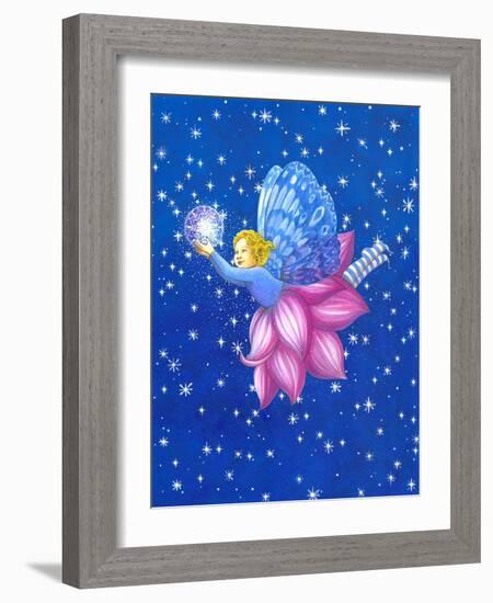 Christmas 14 Snowflake Magic-Veruschka Guerra-Framed Giclee Print