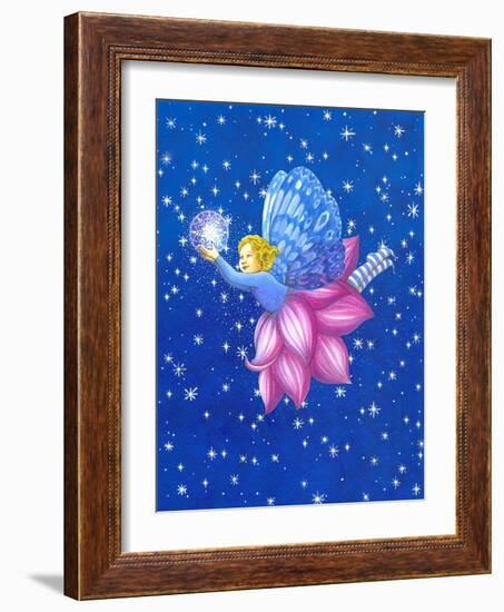 Christmas 14 Snowflake Magic-Veruschka Guerra-Framed Giclee Print