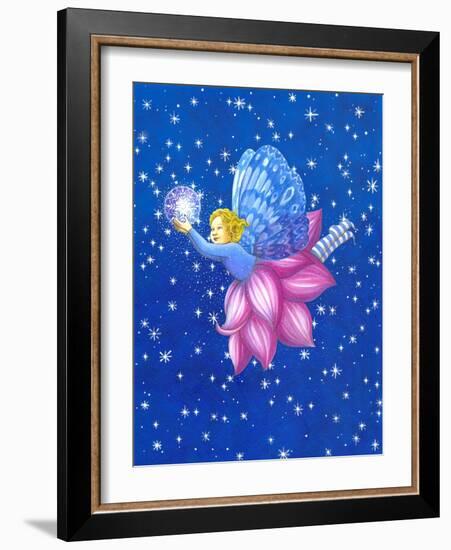 Christmas 14 Snowflake Magic-Veruschka Guerra-Framed Giclee Print