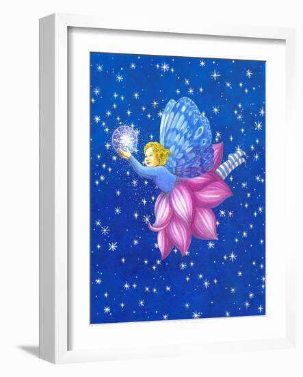 Christmas 14 Snowflake Magic-Veruschka Guerra-Framed Giclee Print