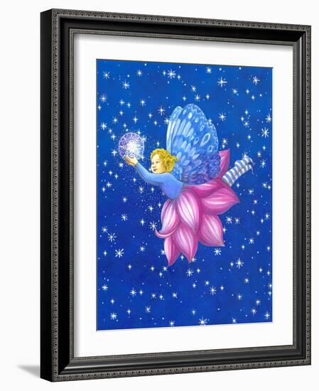 Christmas 14 Snowflake Magic-Veruschka Guerra-Framed Giclee Print