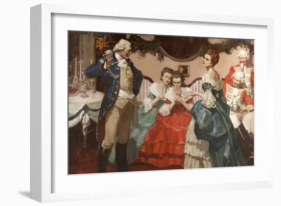 Christmas 1776-Mead Schaeffer-Framed Art Print