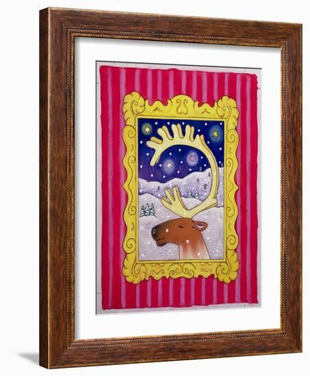 Christmas Antlers, 1996-Cathy Baxter-Framed Giclee Print