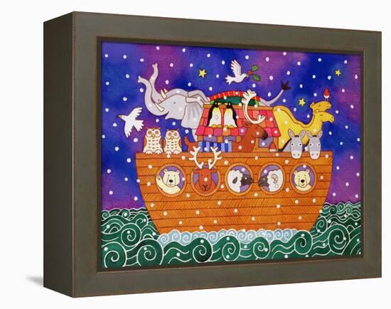 Christmas Ark, 1999-Cathy Baxter-Framed Premier Image Canvas