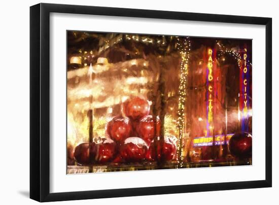 Christmas at Manhattan-Philippe Hugonnard-Framed Giclee Print