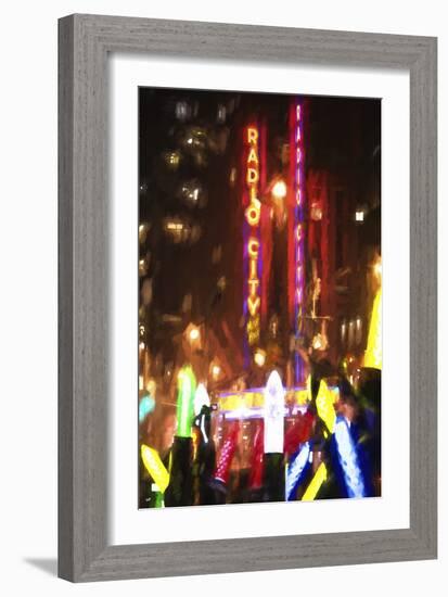 Christmas at Radio City-Philippe Hugonnard-Framed Giclee Print