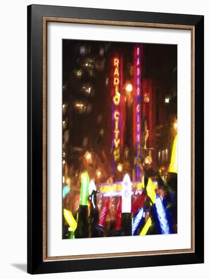 Christmas at Radio City-Philippe Hugonnard-Framed Giclee Print