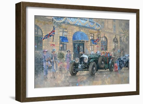 Christmas at the Ritz-Peter Miller-Framed Giclee Print