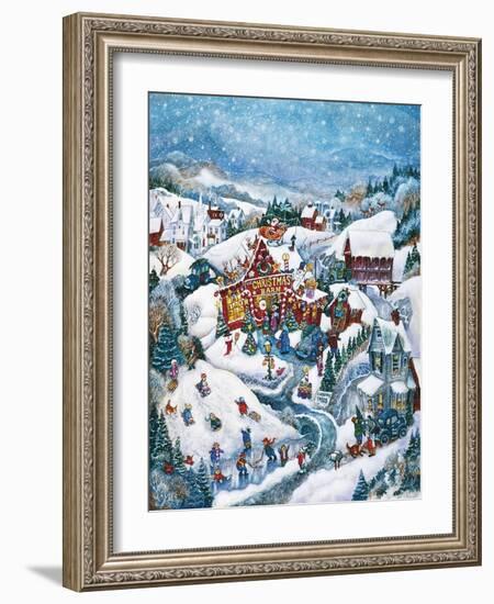 Christmas Barn-Bill Bell-Framed Giclee Print